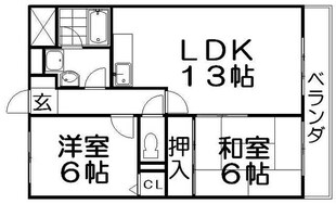 ネストクレールの物件間取画像